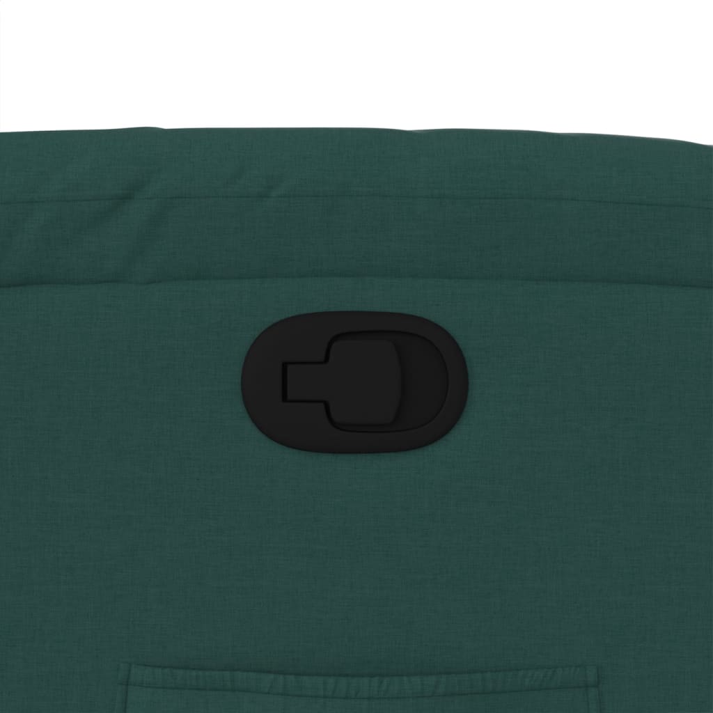 Πολυθρόνα Ανακλινόμενη Σκούρο Πράσινο Υφασμάτινη 9