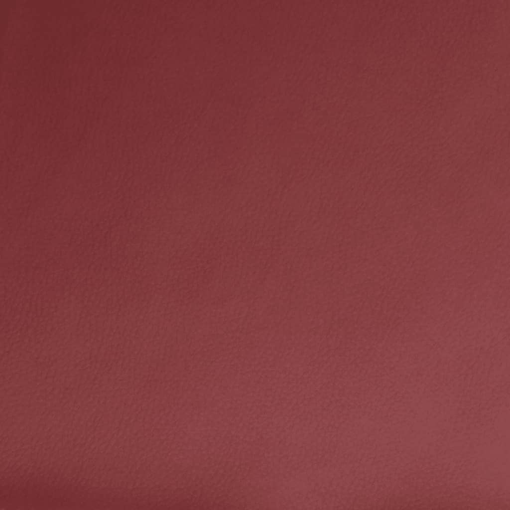 Πολυθρόνα Ανακλινόμενη Μπορντό από Συνθετικό Δέρμα 10