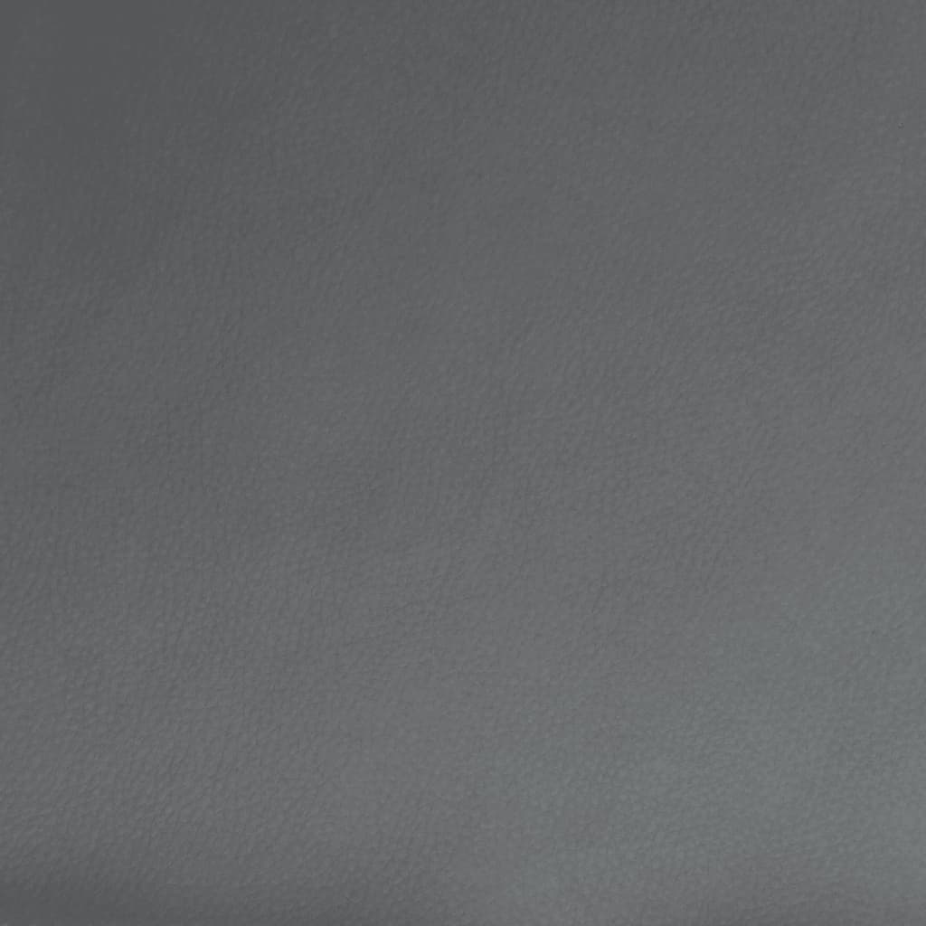 Πολυθρόνα Ανακλινόμενη Γκρι από Συνθετικό Δέρμα 10