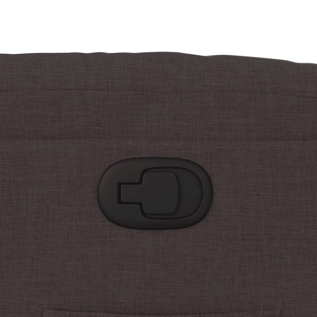 Πολυθρόνα Ανακλινόμενη Σκούρο Καφέ Υφασμάτινη 9