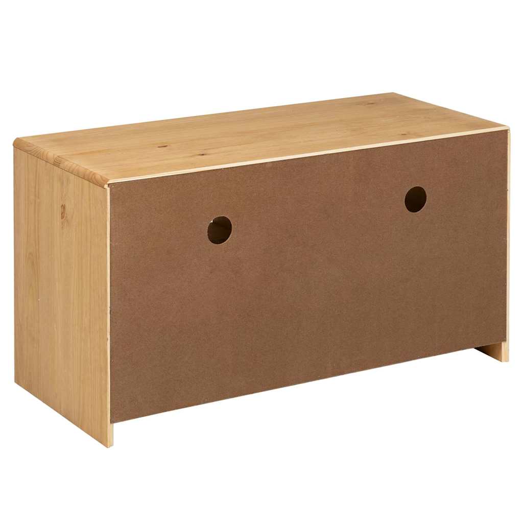Έπιπλο Τηλεόρασης SAUDA Χρώμα Δρυός 99x43x55 εκ. Μασίφ Πεύκο 6