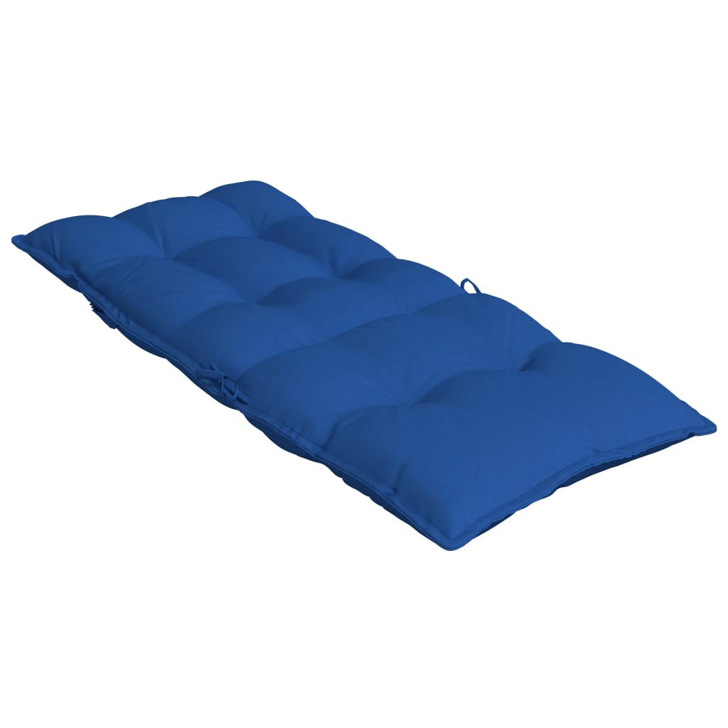Μαξιλάρια Καρέκλας με Πλάτη 4 τεμ. Μπλε Ρουά από Ύφασμα Oxford 6