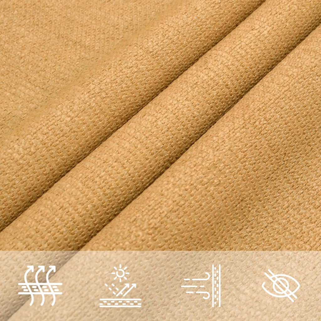 Πανί Σκίασης Τετράγωνο Άμμου 3 x 3 μ. 160 γρ./μ² από HDPE 8