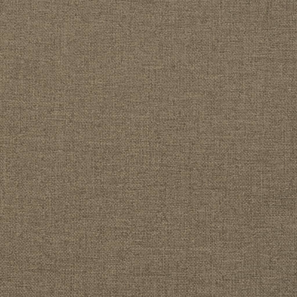 Μαξιλάρια Καρέκλας Κήπου Πλάτη 4τεμ Taupe 120x50x7 εκ. Ύφασμα 10