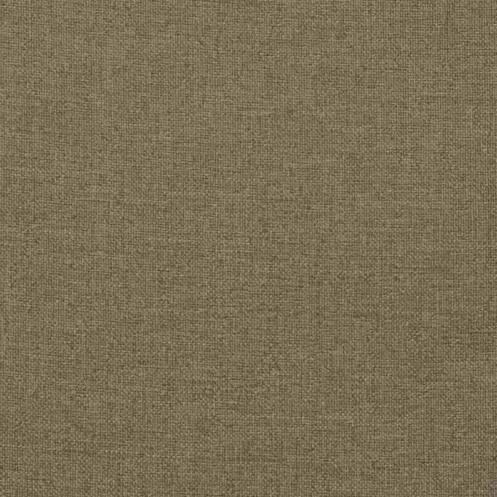 Μαξιλάρια Καρέκλας με Πλάτη 4 τεμ. Taupe 100x50x4 εκ. Ύφασμα 10