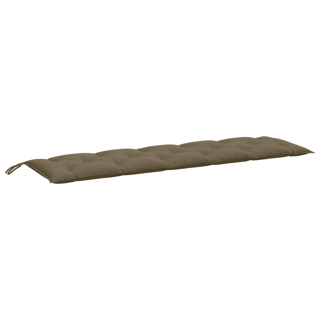 Μαξιλάρι Πάγκου Κήπου Taupe Μελανζέ 180x50x7 εκ. Ύφασμα 2