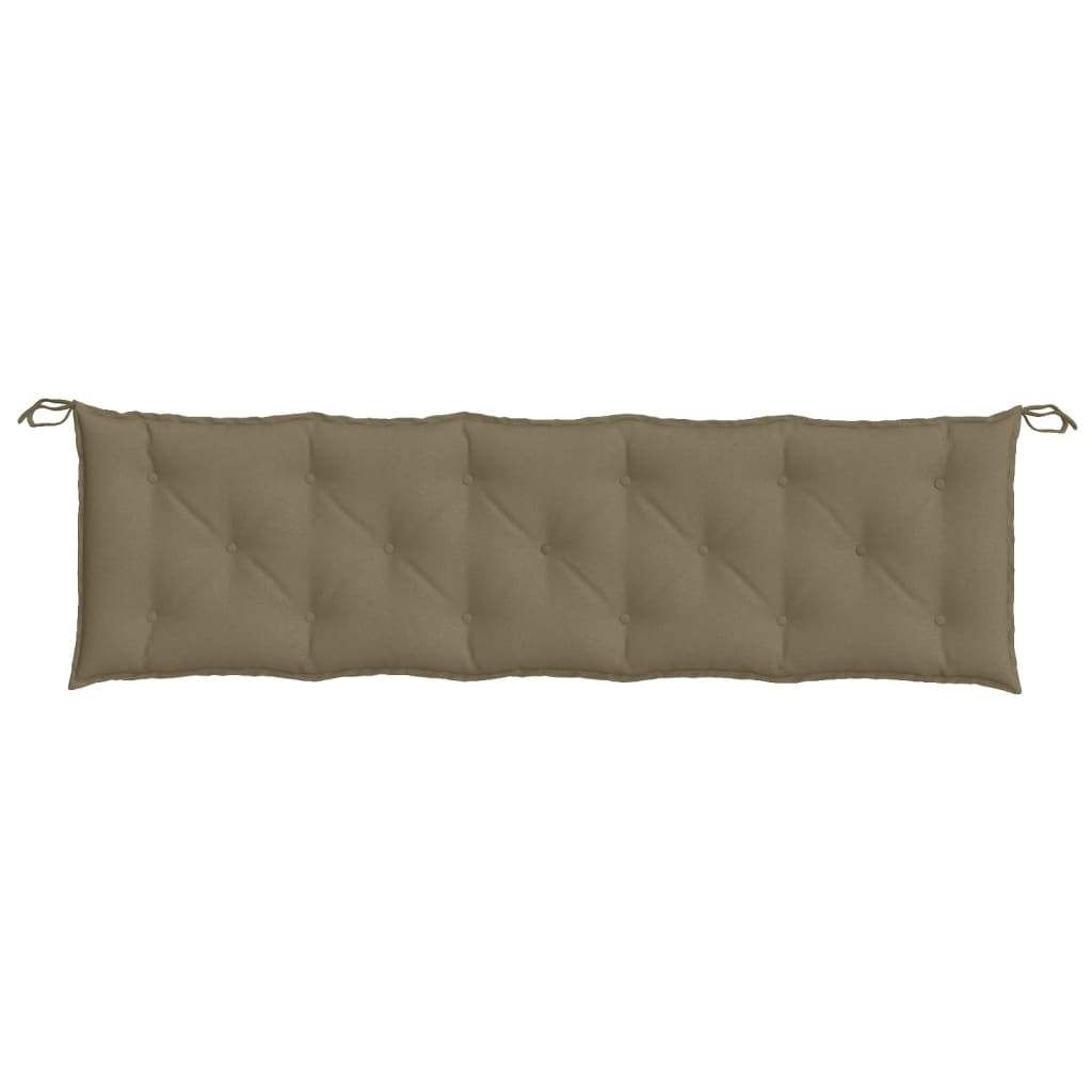 Μαξιλάρι Πάγκου Κήπου Taupe Μελανζέ 180x50x7 εκ. Ύφασμα 4