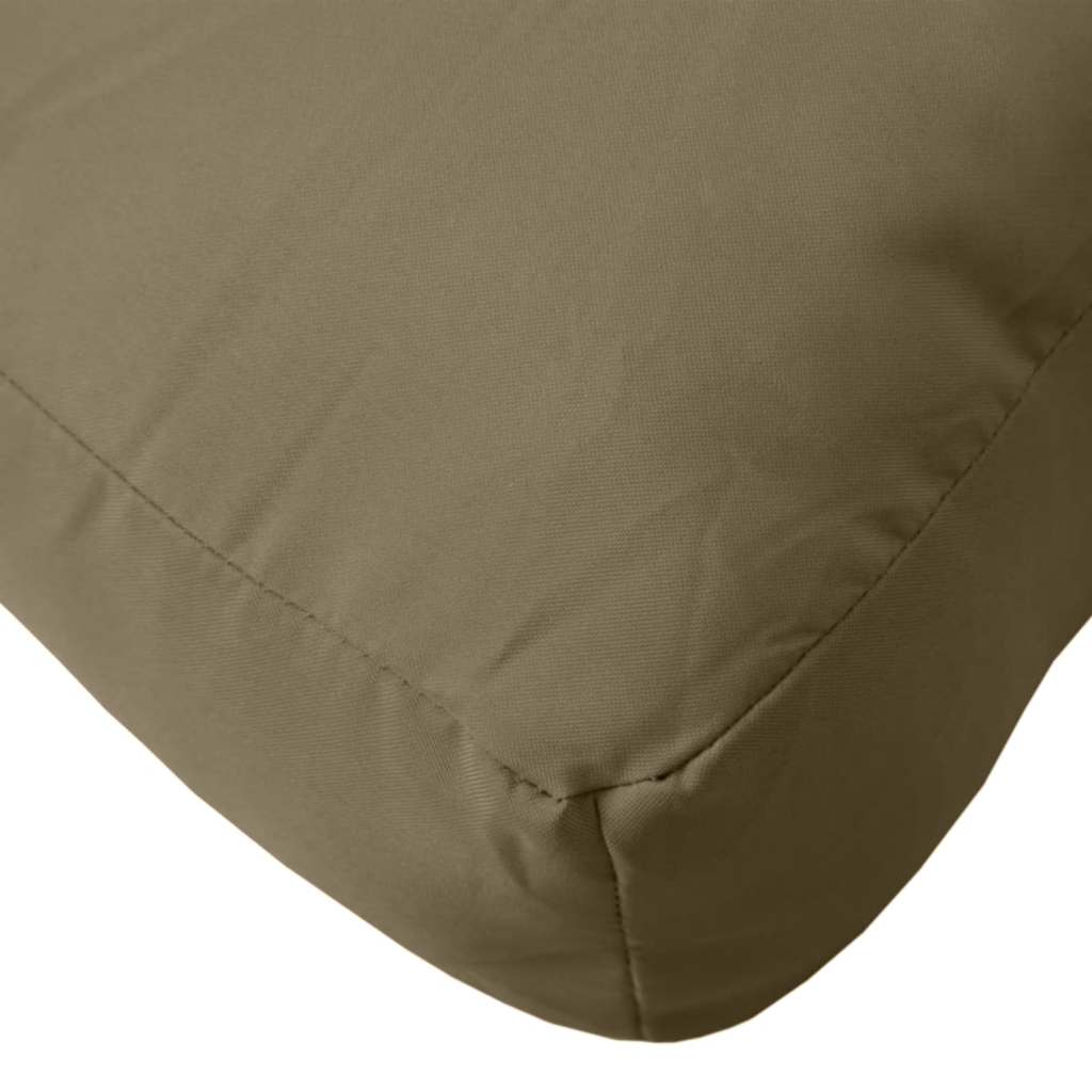 Μαξιλάρι Παλέτας Taupe 60 x 60 x 10 εκ. Ύφασμα 5