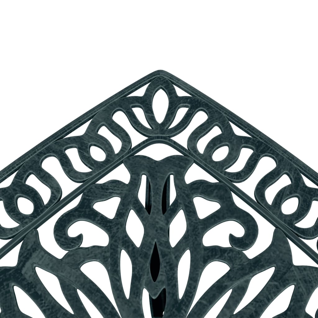 Τραπέζι Κήπου Πράσινο 53 x 53 x 53 εκ. από Χυτό Αλουμίνιο 9