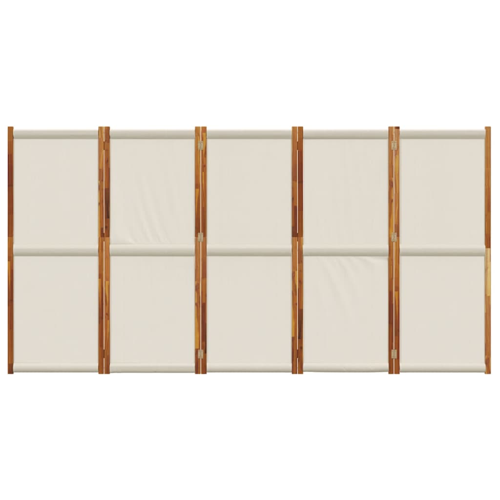 Διαχωριστικό Δωματίου με 5 Πάνελ Αν. Γκρι 350 x 180 εκ. 4