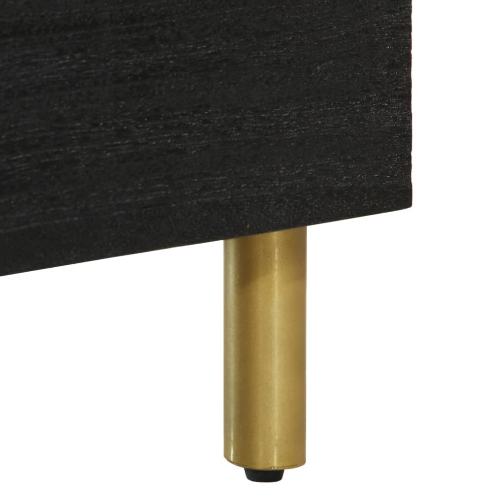 Έπιπλο Τηλεόρασης Μαύρο 70x33x46 εκ. από Επεξεργ. Ξύλο 8