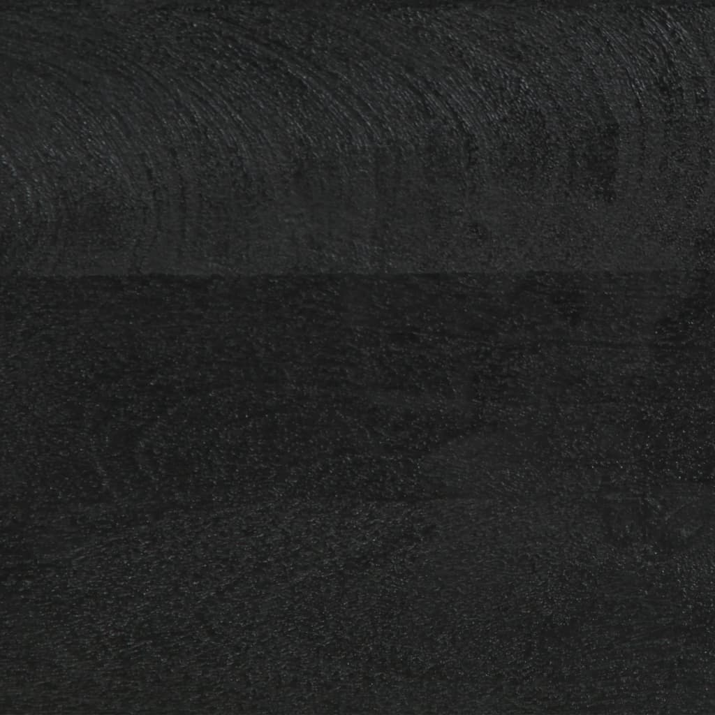 Κομοδίνο Μαύρο 50x33x62 εκ. από Επεξεργασμένο Ξύλο 10