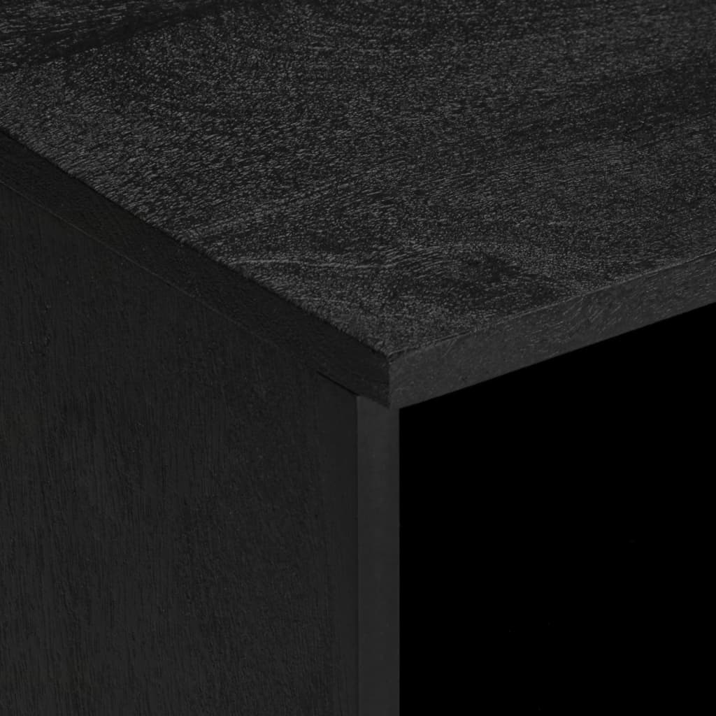 Έπιπλο Τηλεόρασης Μαύρο 100x33x46 εκ. από Επεξεργασμένο Ξύλο 6