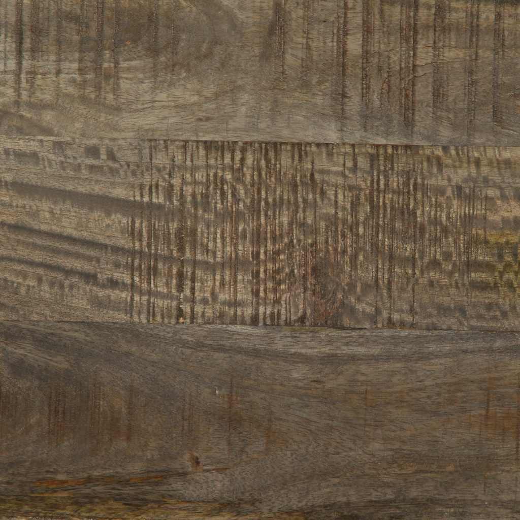 Έπιπλο Τηλεόρασης Μαύρο 100 x 33 x 46 εκ. από Μασίφ Ξύλο Μάνγκο 10