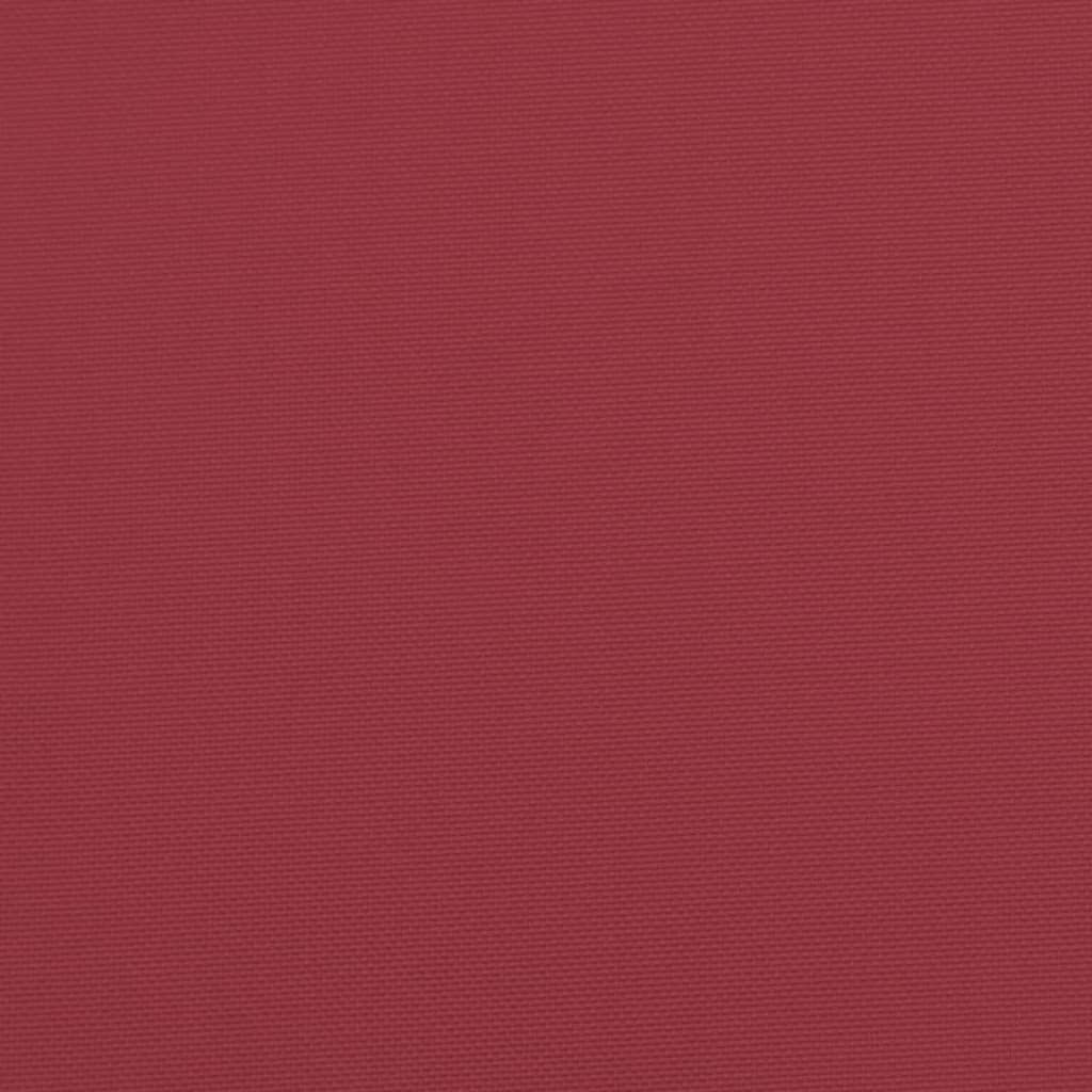 Μαξιλάρι Παλέτας Μπορντό 120 x 80 x 12 εκ. Υφασμάτινο 8