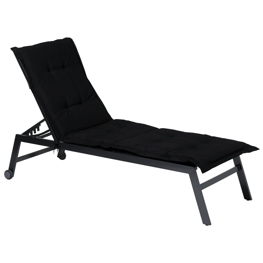 Madison Μαξιλάρι Ξαπλώστρας Panama Μαύρο 200 x 60 εκ. 5