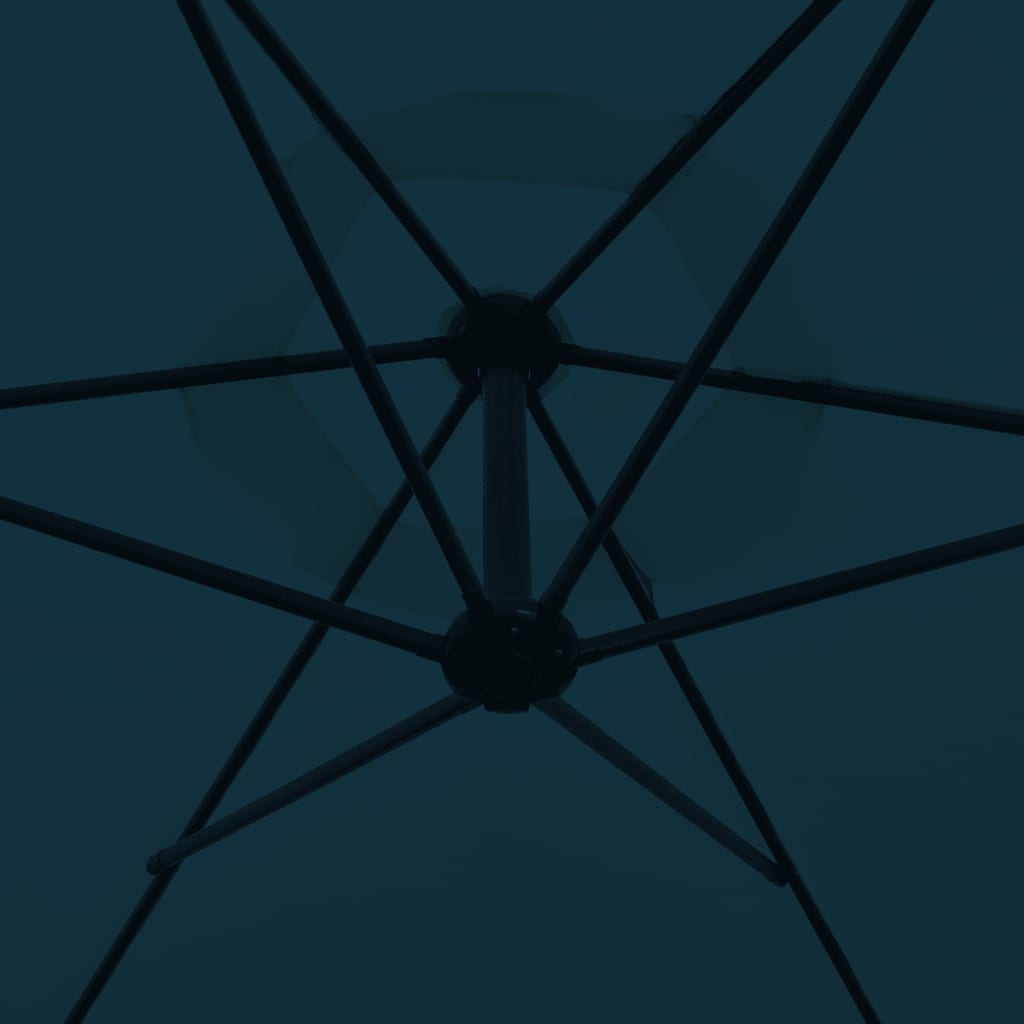 Ομπρέλα Κήπου Κρεμαστή Μπλε 3 μ. 3