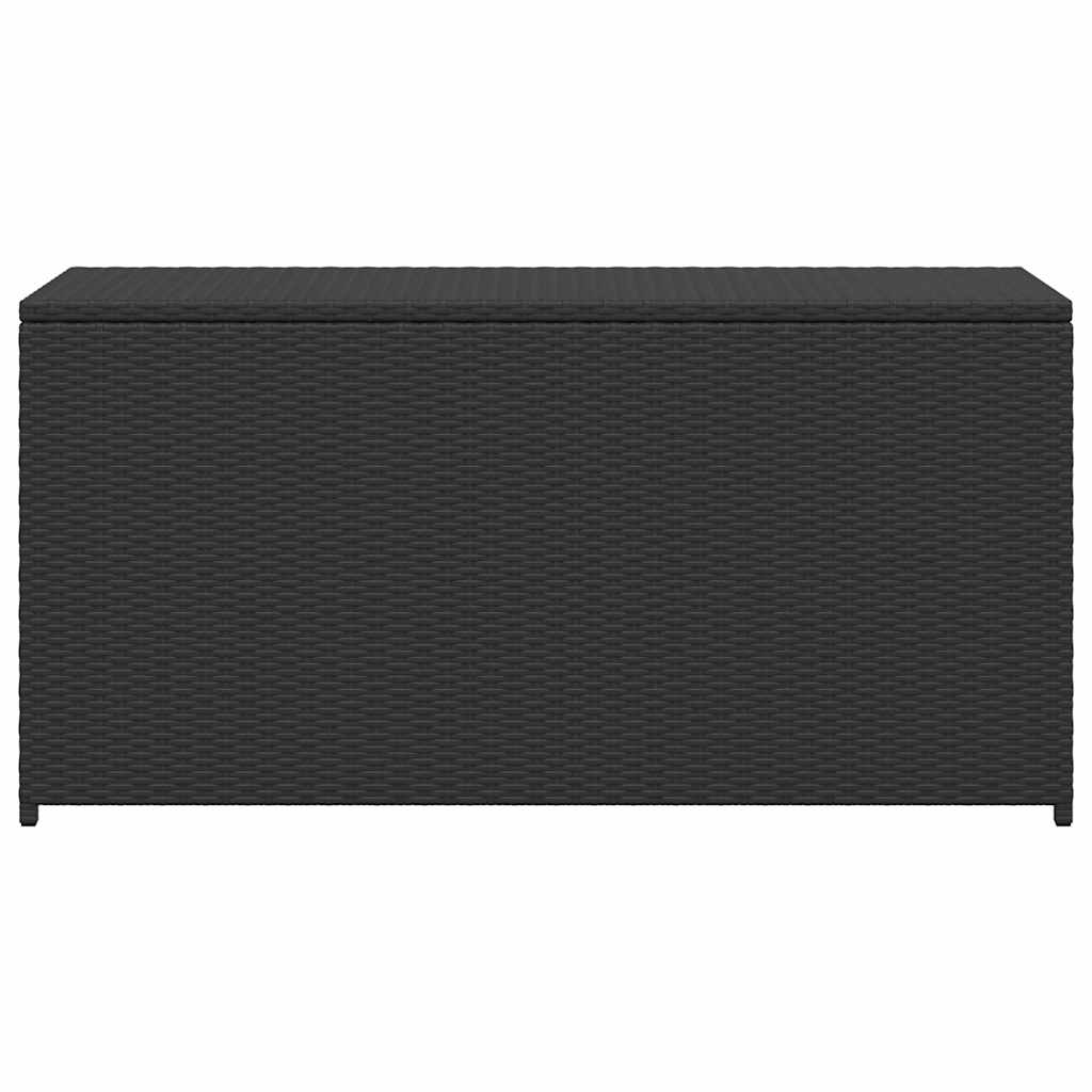Κουτί Αποθήκευσης Κήπου Μαύρο 120x50x60 εκ. από Συνθετικό Ρατάν 6