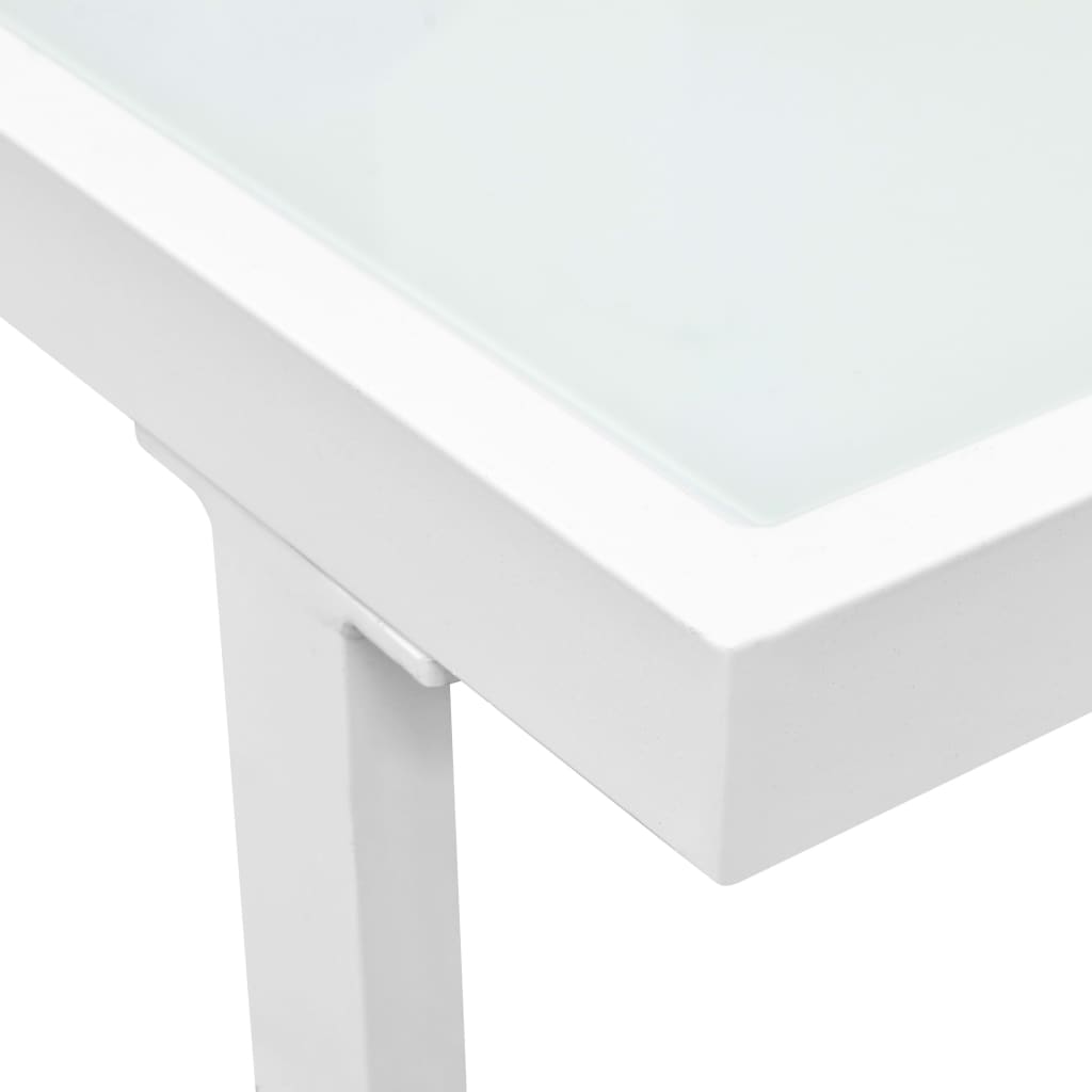 Σαλόνι Κήπου 5 Τεμαχίων Μαύρο από Textilene / Αλουμίνιο 8