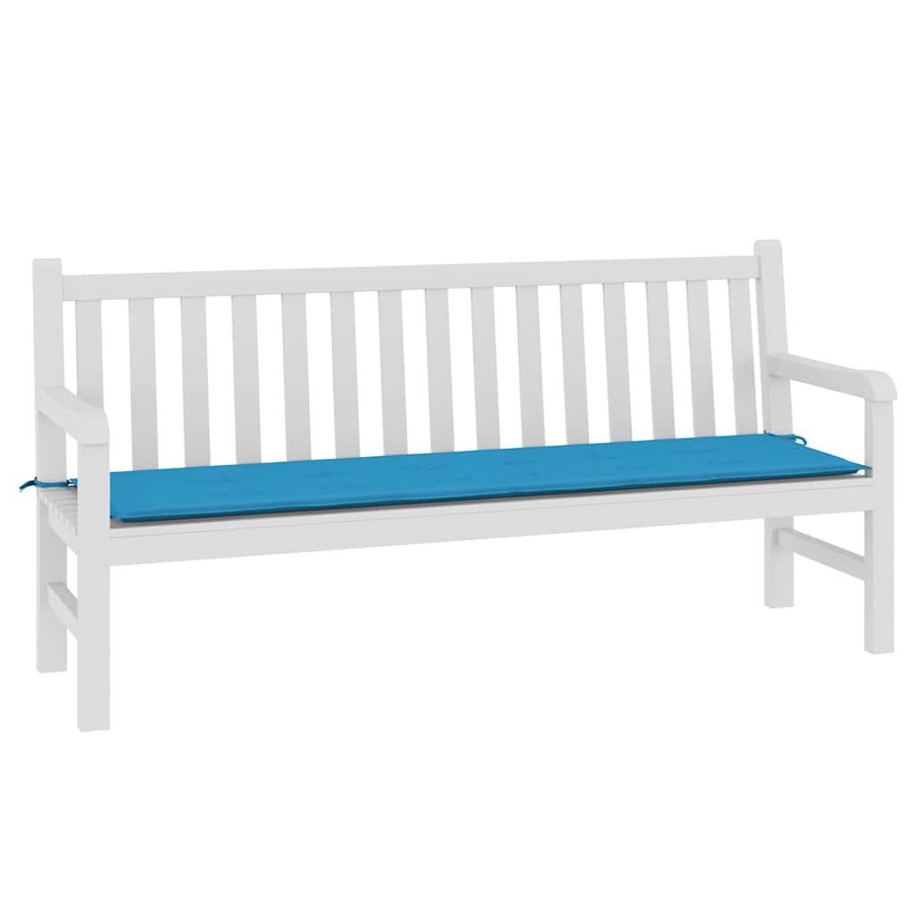Μαξιλάρι Πάγκου Κήπου Μπλε 180 x 50 x 3 εκ. Ύφασμα Oxford 3