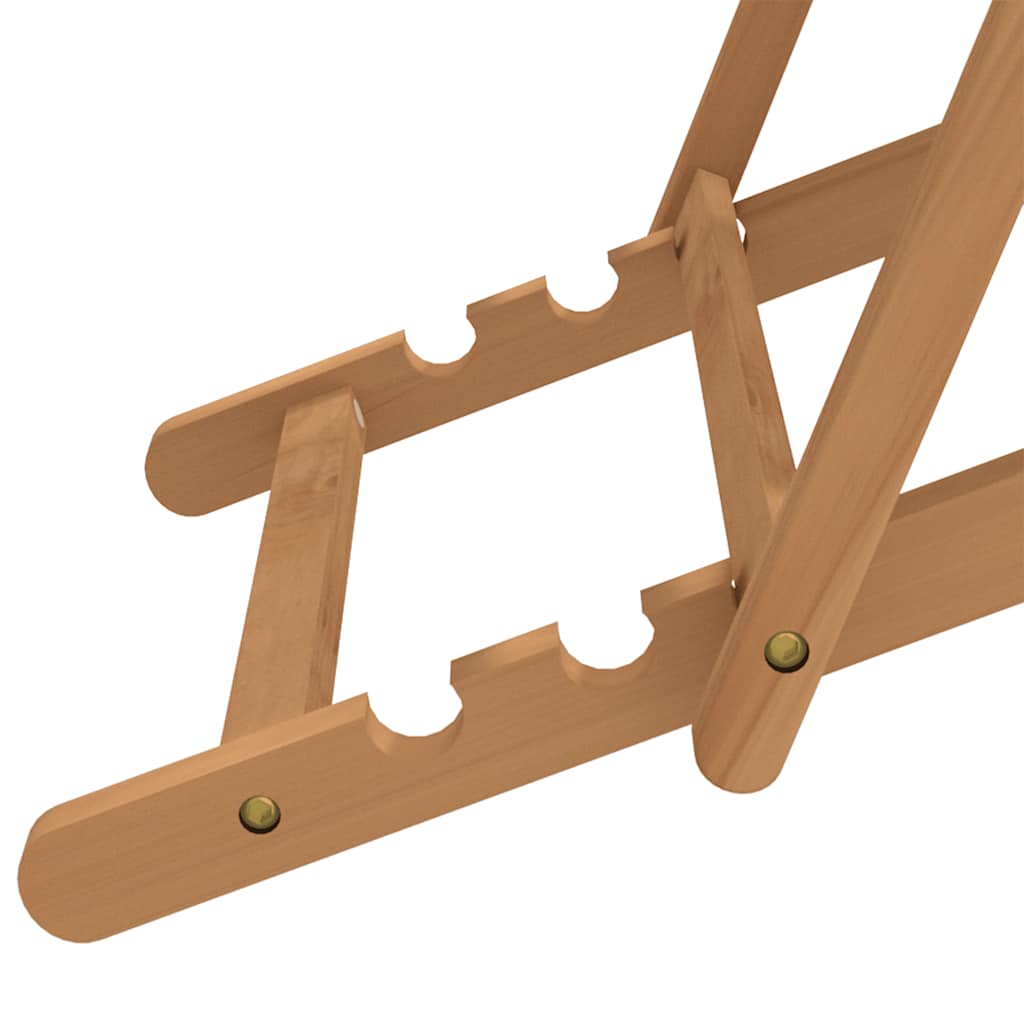 Ξαπλώστρα Κρεμ 56 x 105 x 96 εκ. από Ξύλο Teak 8