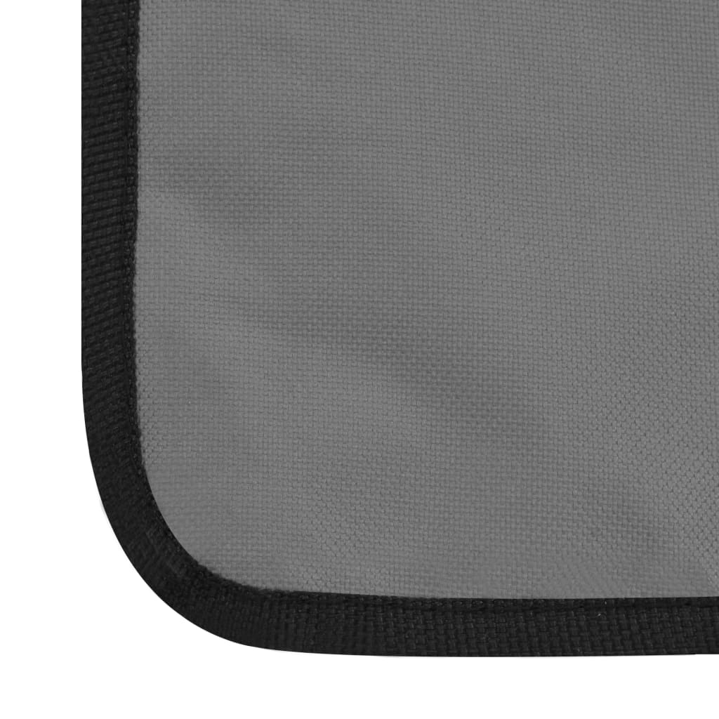 Στρώματα - Ξαπλώστρες Πτυσσόμενα 2 τεμ. Γκρι από Ατσάλι/Ύφασμα 11