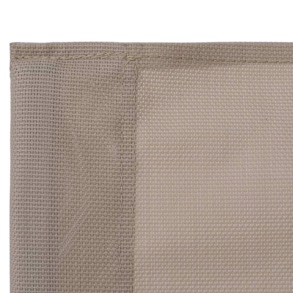 Σαλόνι Κήπου Σετ 4 Τεμαχίων Taupe από Ύφασμα & Ατσάλι 5
