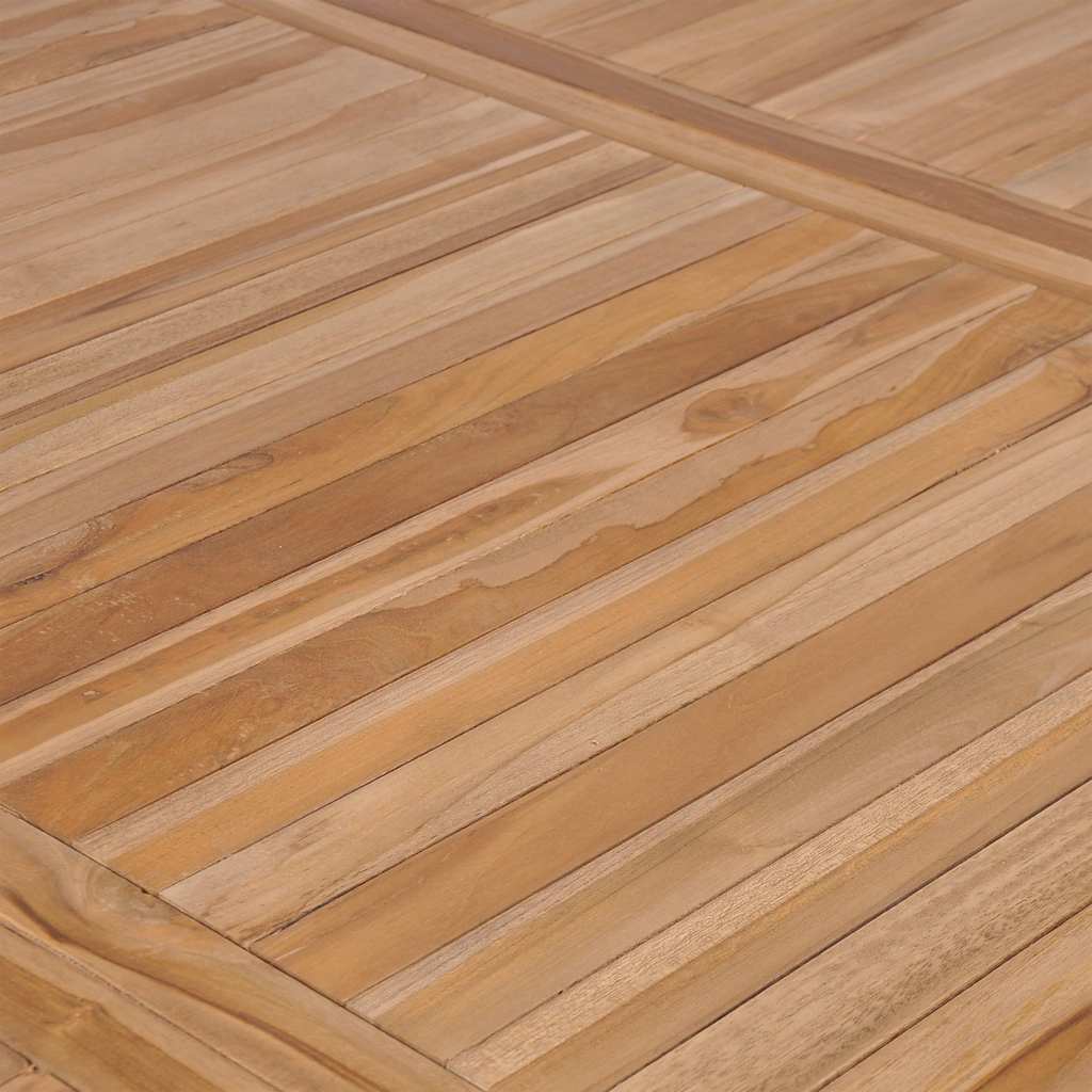 Τραπέζι Κήπου 200 x 100 x 77 εκ. από Μασίφ Ξύλο Teak 4