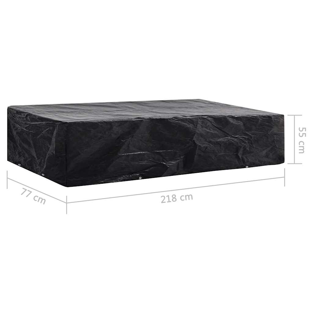 Κάλυμμα Ξαπλώστρας με 8 Κρίκους 218 x 77 x 55 εκ. 7