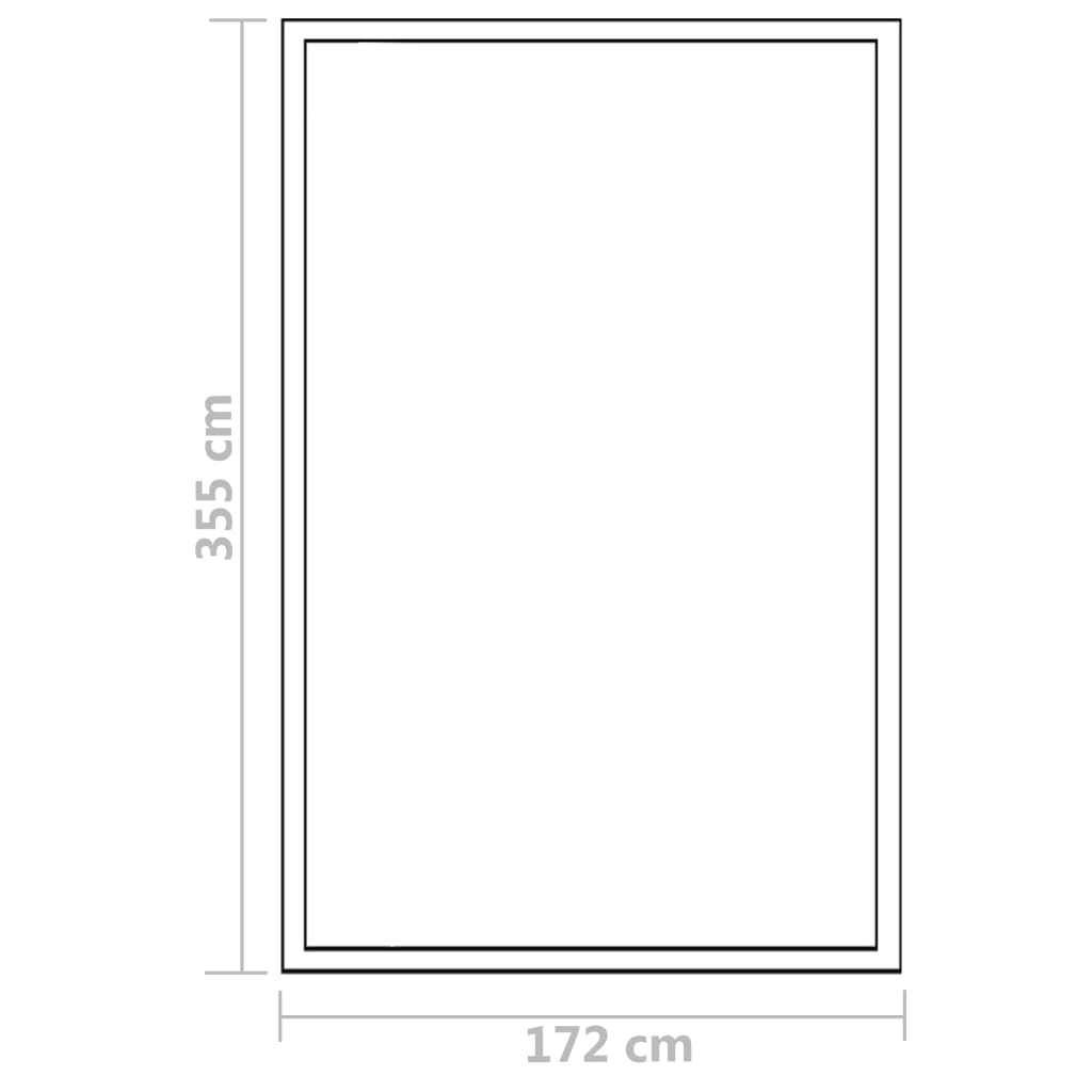 Θερμοκήπιο 362 x 190 x 195 εκ. 13,41 μ³ Αλουμινίου 11