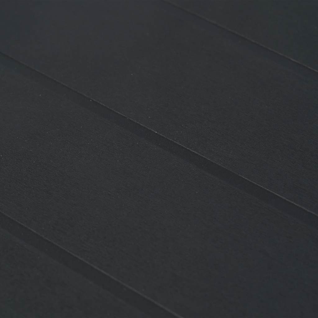 Τραπέζι Κήπου Ανθρακί με Εμφάνιση Ρατάν 150x90x72 εκ. Πλαστικό 4