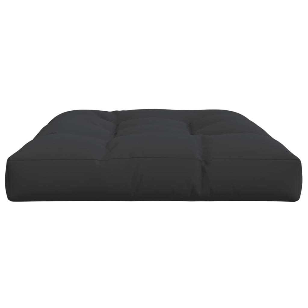 Μαξιλάρι Παλέτας Μαύρο 120 x 80 x 12 εκ. Υφασμάτινο 6