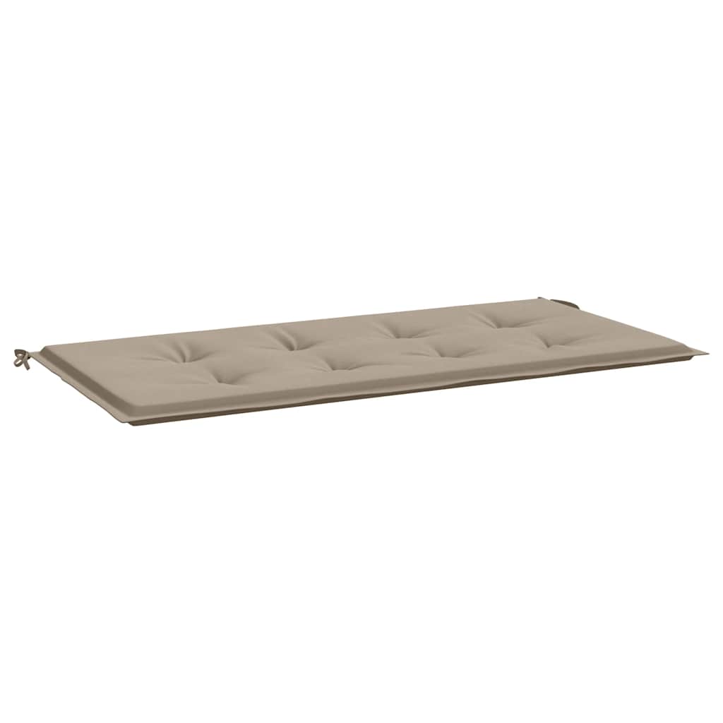 Μαξιλάρι Πάγκου Κήπου Taupe 100x50x4 εκ. Ύφασμα Oxford 2