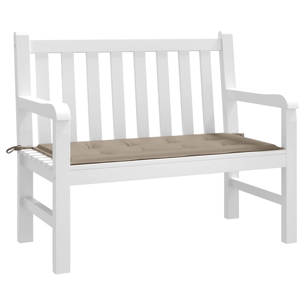 Μαξιλάρι Πάγκου Κήπου Taupe 100x50x4 εκ. Ύφασμα Oxford 3