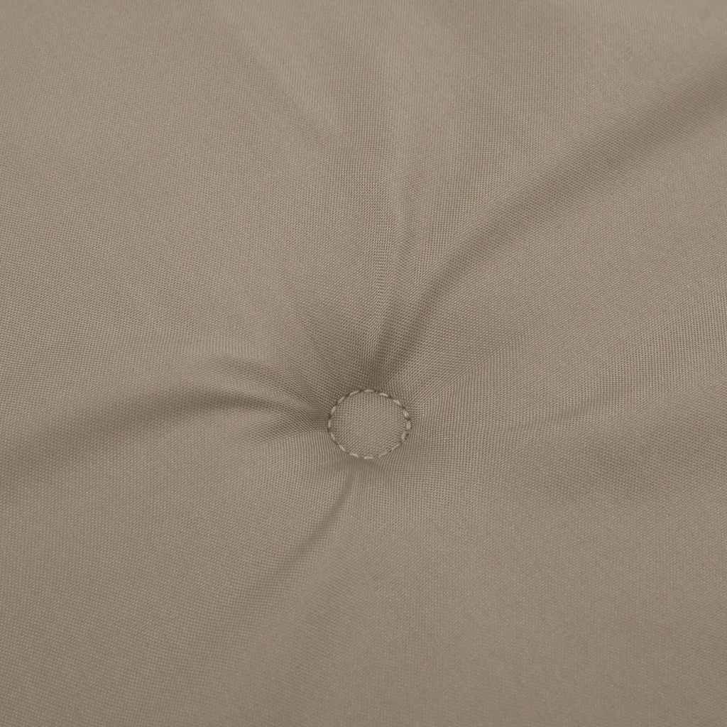 Μαξιλάρι Πάγκου Κήπου Taupe 120x50x4 εκ. Ύφασμα Oxford 5