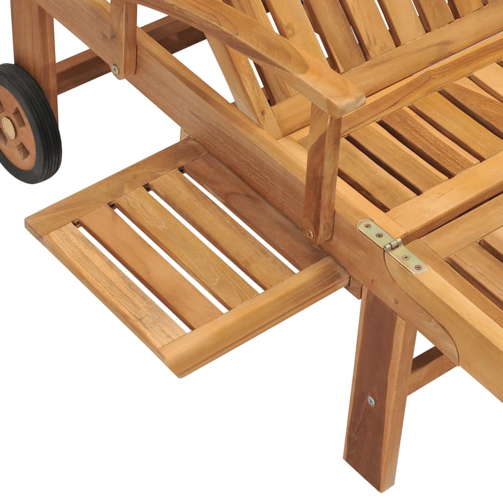 Ξαπλώστρα από Μασίφ Ξύλο Teak 9