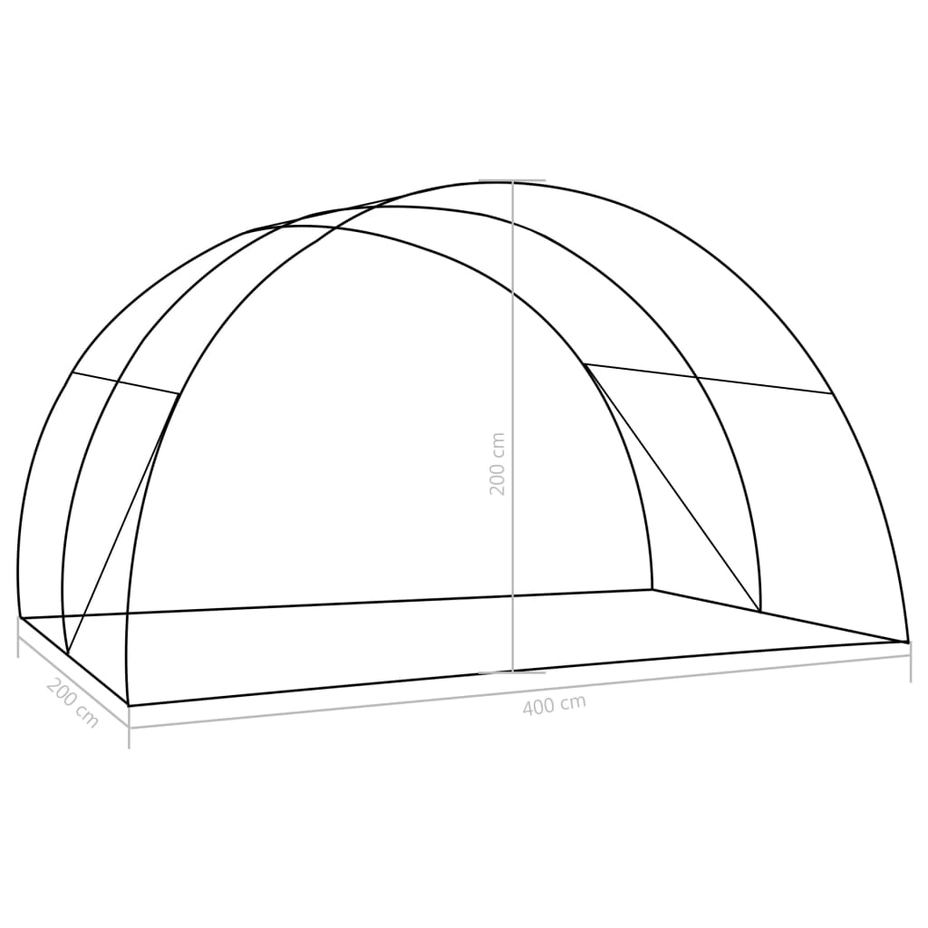 Θερμοκήπιο 8 μ² 2 x 4 x 2 μ. 12