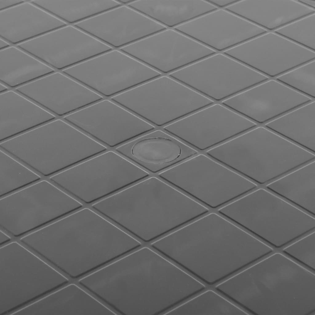 Τραπέζι Κήπου Ανθρακί 89 εκ. Πλαστικό 4