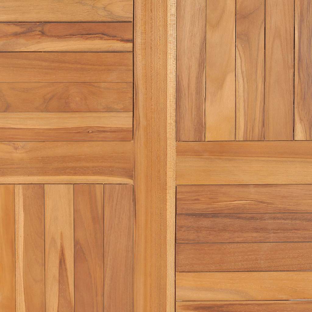 Επιφάνεια Τραπεζιού Στρογγυλή 2,5 εκ. 90 εκ. Μασίφ Ξύλο Teak 6