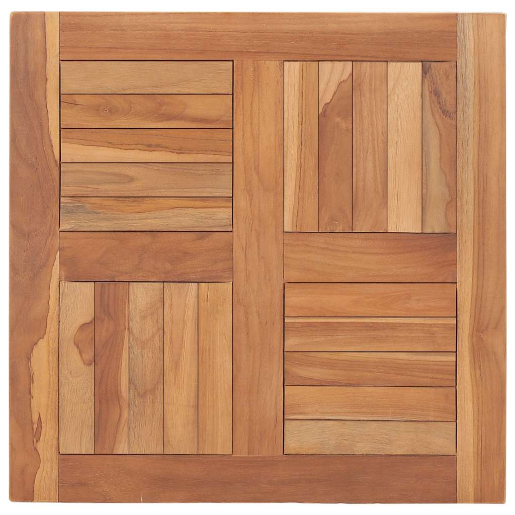 Επιφάνεια Τραπεζιού 60 x 60 x 2,5 εκ. Μασίφ Ξύλο Teak 2