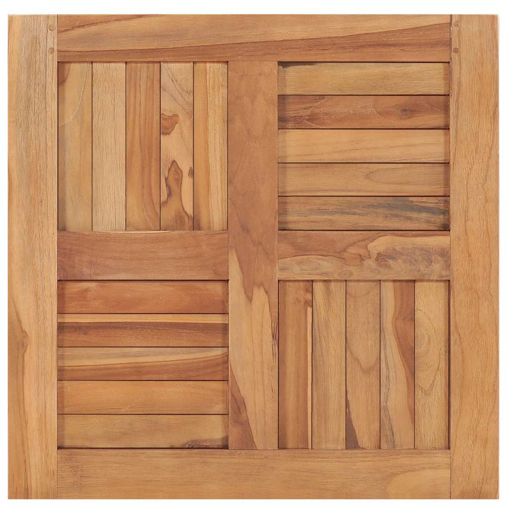 Επιφάνεια Τραπεζιού 60 x 60 x 2,5 εκ. Μασίφ Ξύλο Teak 4