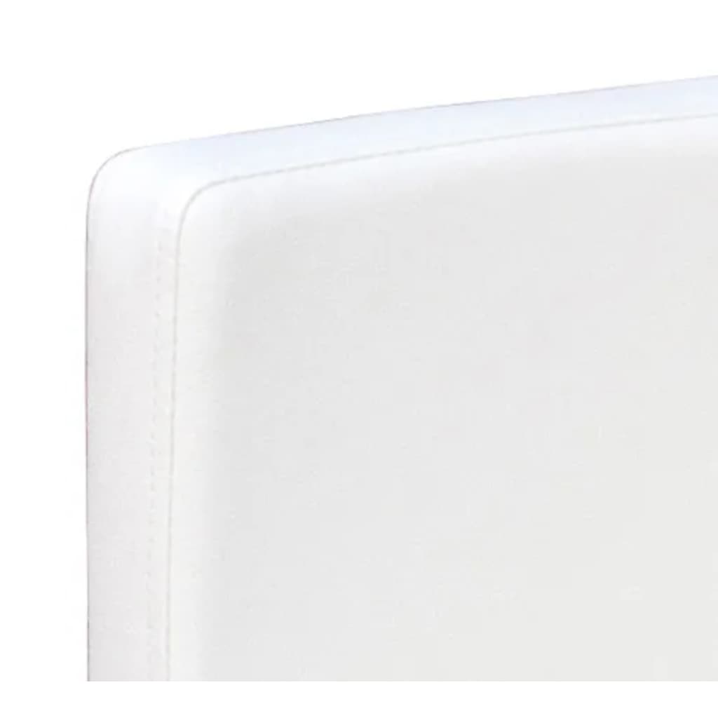 Καρέκλες Τραπεζαρίας 2 τεμ. Λευκές από Συνθετικό Δέρμα 8