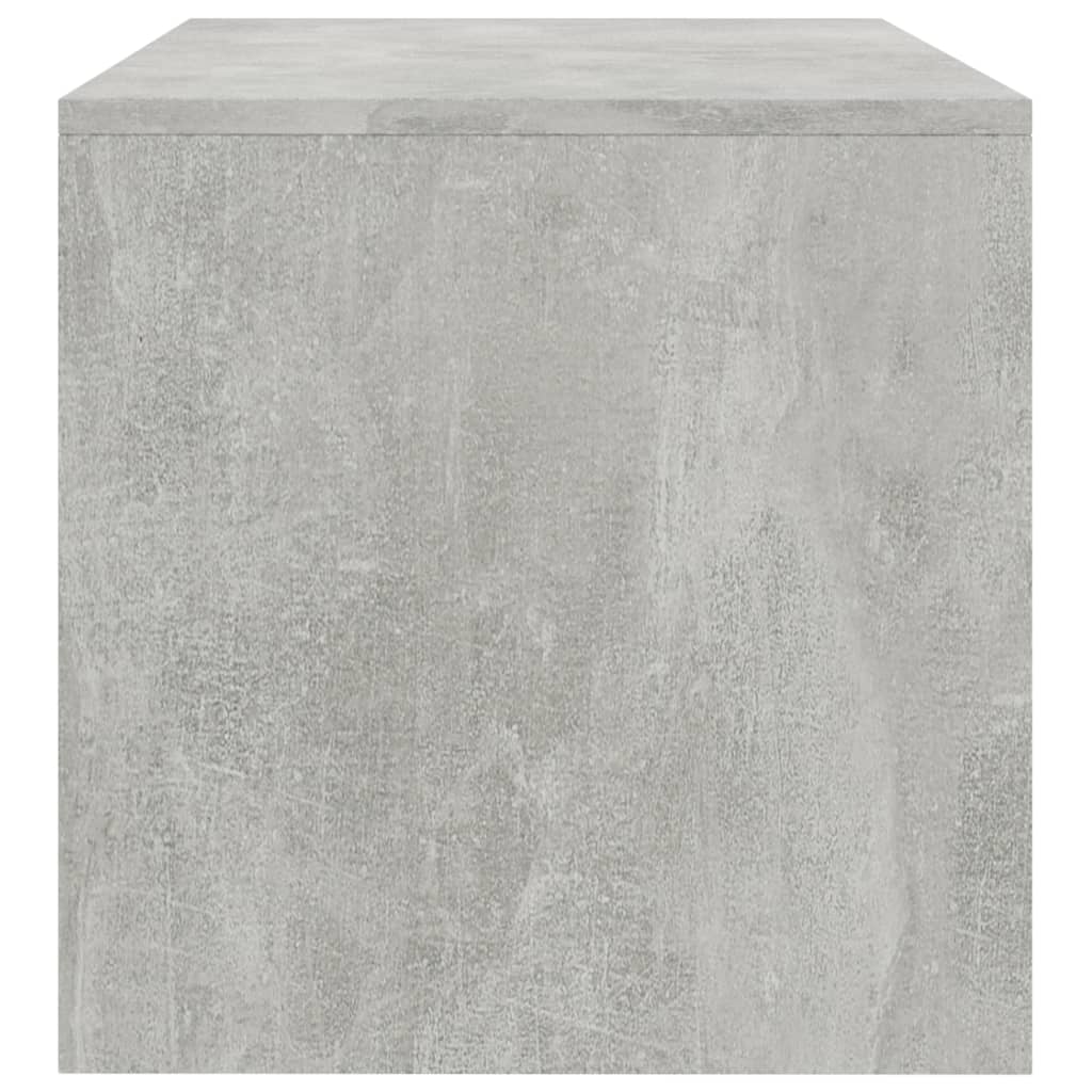 Έπιπλο Τηλεόρασης Γκρι Σκυροδέματος 120x40x40 εκ. Επεξ. Ξύλο 5