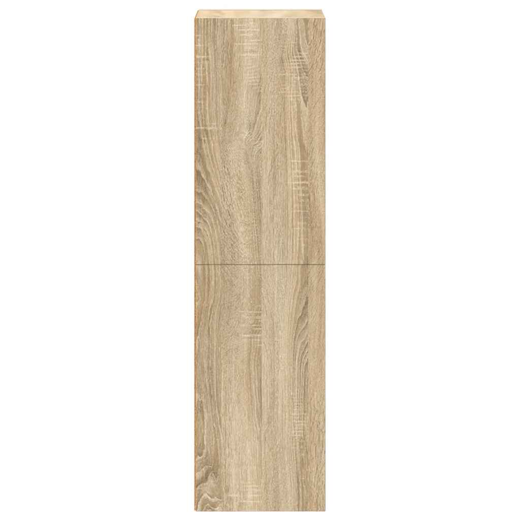 Βιβλιοθήκη/Έπιπλο TV Sonoma Δρυς 36x30x114 εκ. από Μοριοσανίδα 6