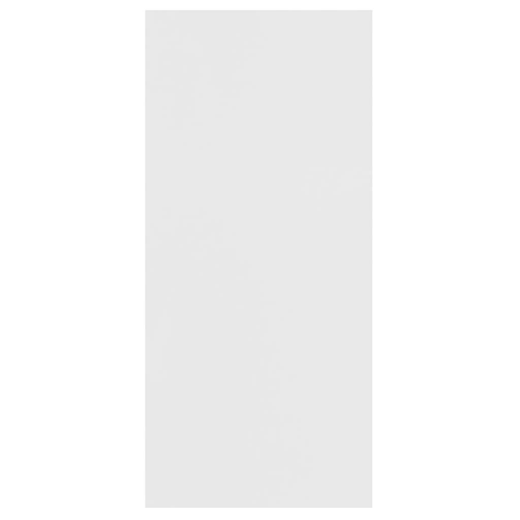 Ραφιέρα/Βιβλιοθήκη Λευκή 66 x 30 x 130 εκ. από Επεξ. Ξύλο 10