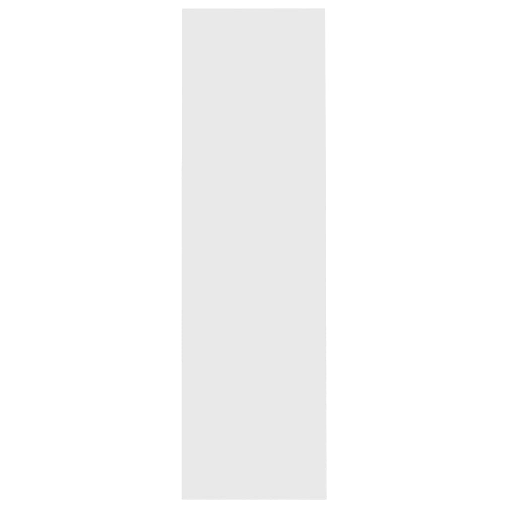 Βιβλιοθήκη Λευκή 97,5 x 29,5 x 100 εκ. από Επεξ. Ξύλο 5