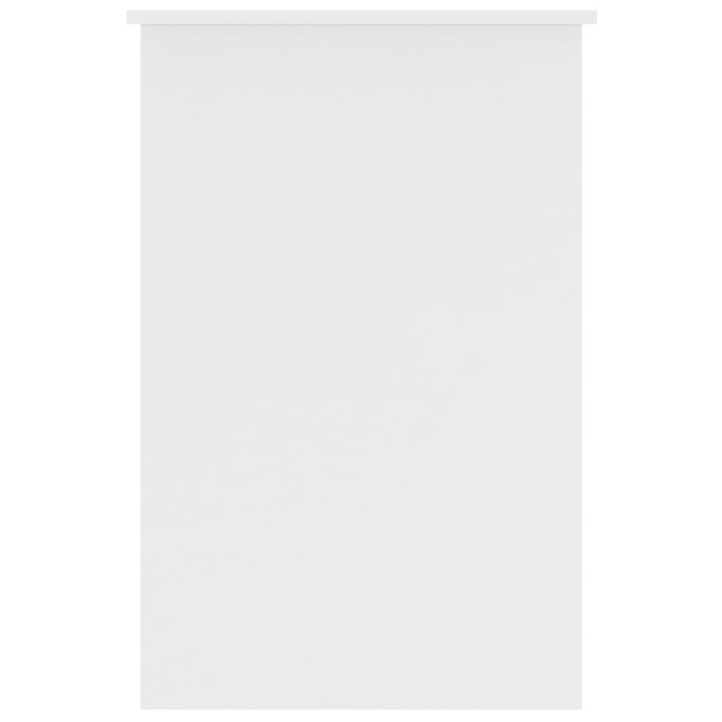 Γραφείο Λευκό 100 x 50 x 76 εκ. από Επεξ. Ξύλο 5