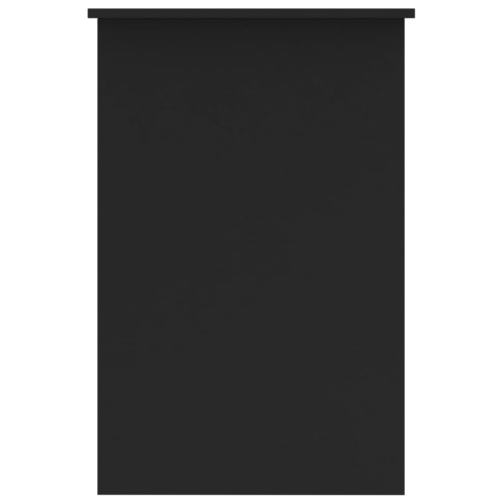 Γραφείο Μαύρο 100 x 50 x 76 εκ. από Επεξ. Ξύλο 5