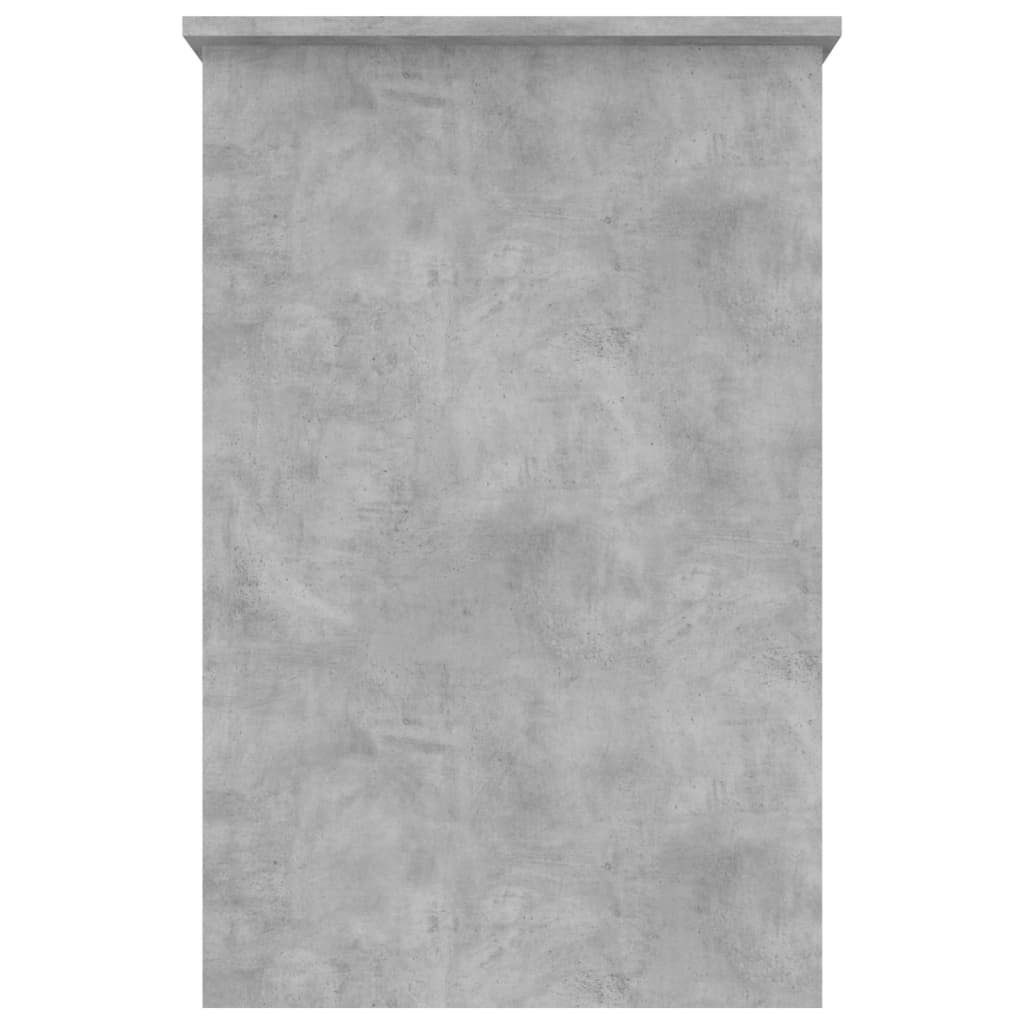 Γραφείο Γκρι Σκυροδέματος 100 x 50 x 76 εκ. από Επεξ. Ξύλο 5