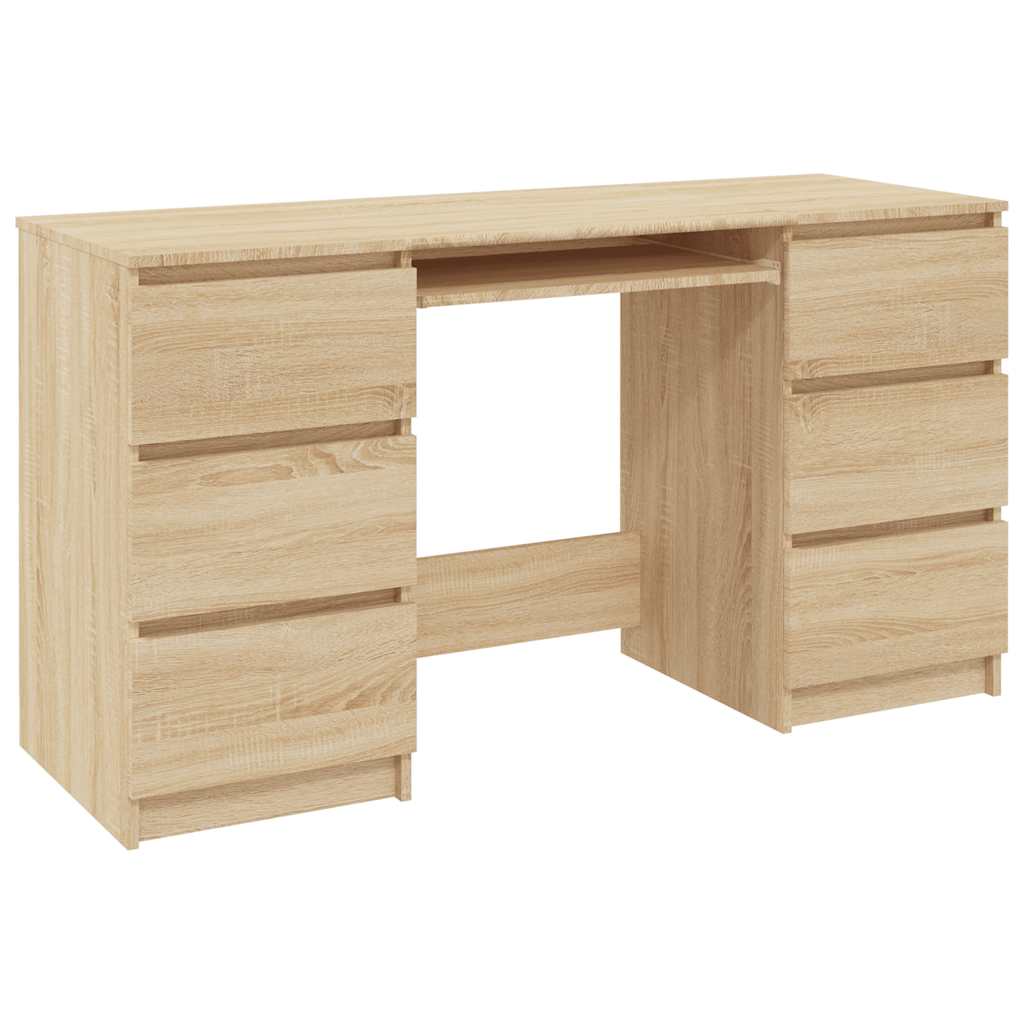 Γραφείο Sonoma Δρυς 140 x 50 x 77 εκ. από Επεξ. Ξύλο 2